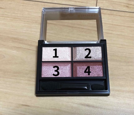 ロイヤルヴィンテージ アイズ 017 セピアピンク/リンメル ロンドン/アイシャドウパレットを使ったクチコミ(2枚目)