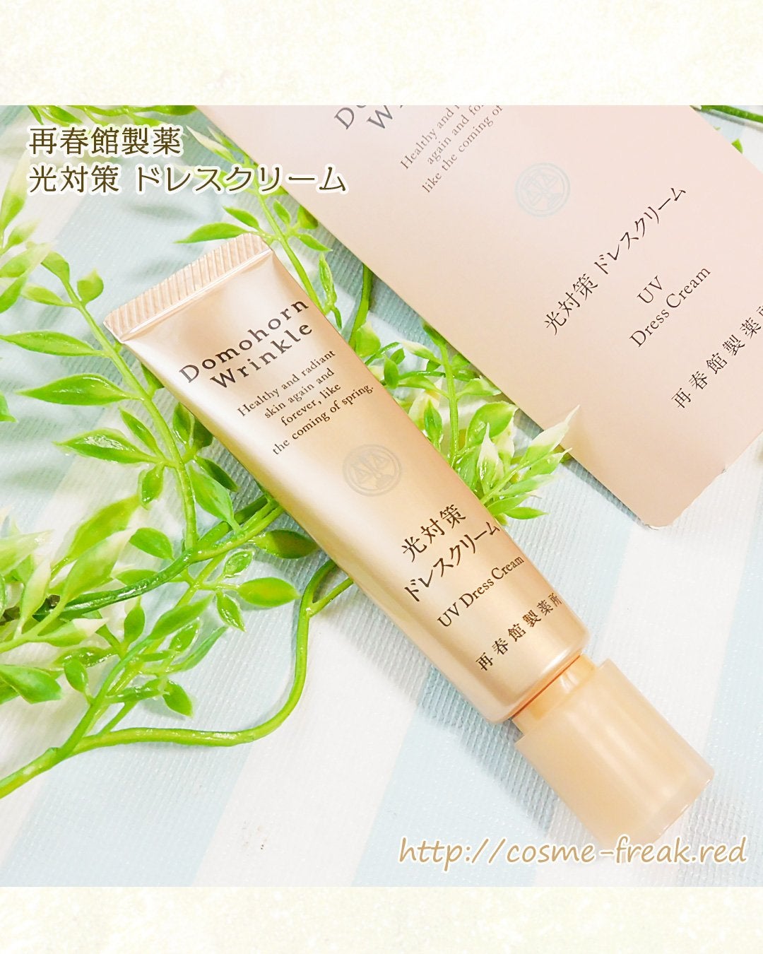 光対策 ドレスクリーム/ドモホルンリンクル/化粧下地を使ったクチコミ(1枚目)