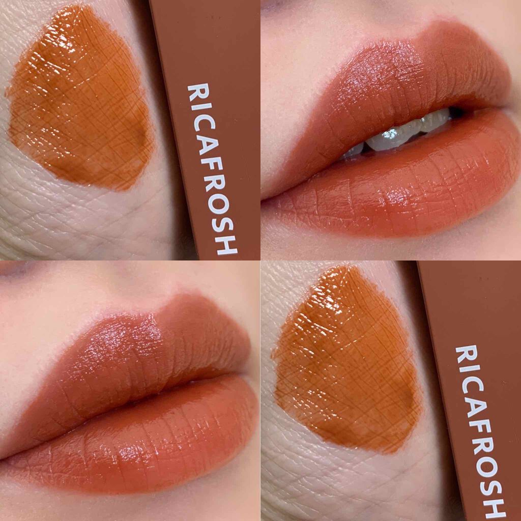 ジューシーリブティント/RICAFROSH/リップティントを使ったクチコミ(2枚目)