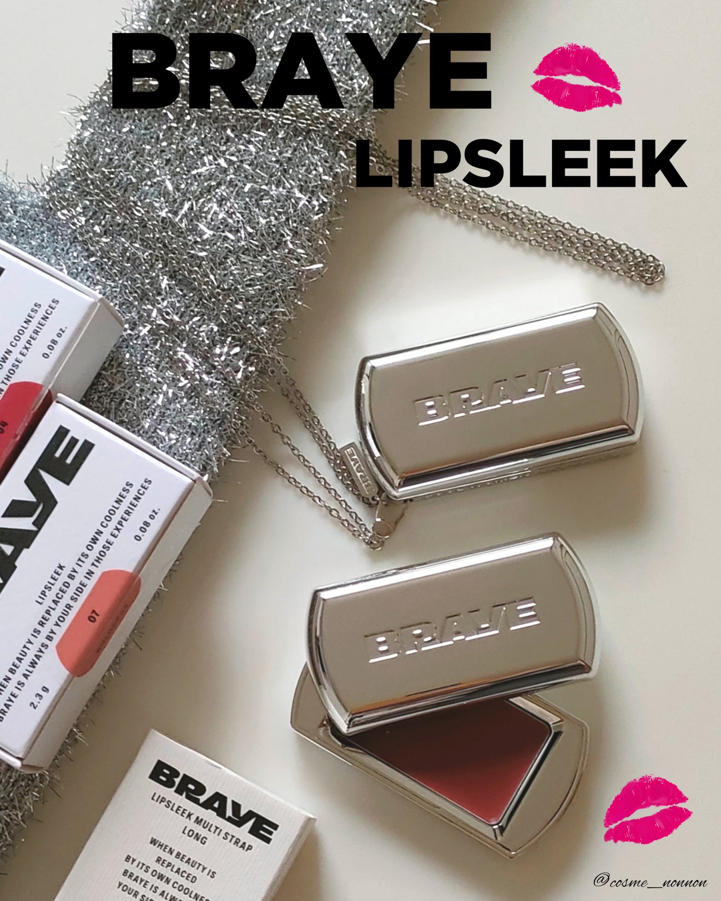 BRAYE LIPSLEEK/BRAYE/口紅を使ったクチコミ(1枚目)