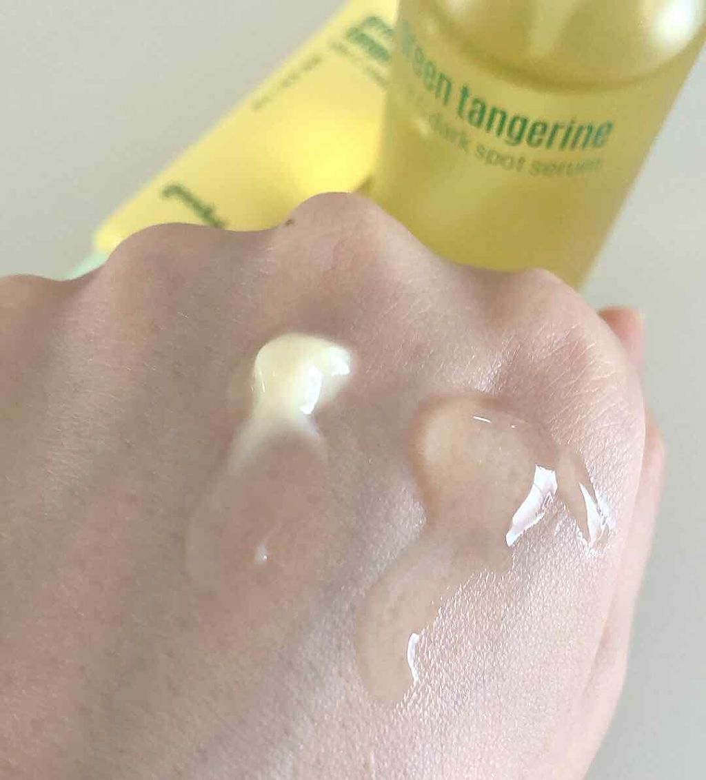 グリーンタンジェリン ビタC ダークスポットケアセラム/goodal/美容液を使ったクチコミ(3枚目)