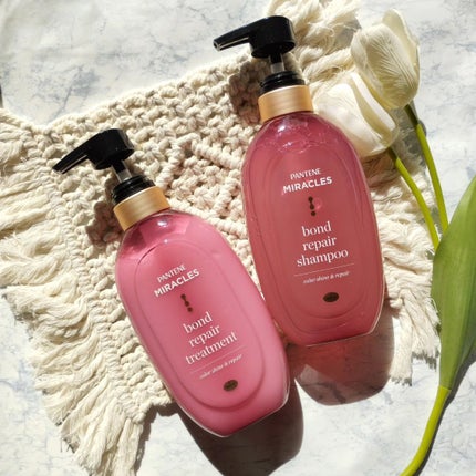 ボンド リペア (カラーシャイン & リペア) シャンプー & トリートメント/パンテーン/市販シャンプーを使ったクチコミ(6枚目)