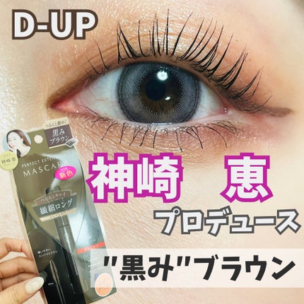 パーフェクトエクステンション マスカラ/D-UP/マスカラを使ったクチコミ(1枚目)