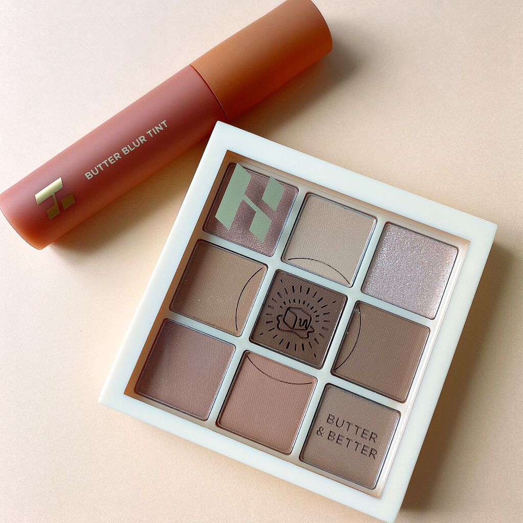 マイフェイブムードアイパレット 9カラー/HOLIKA HOLIKA/アイシャドウパレットを使ったクチコミ(6枚目)