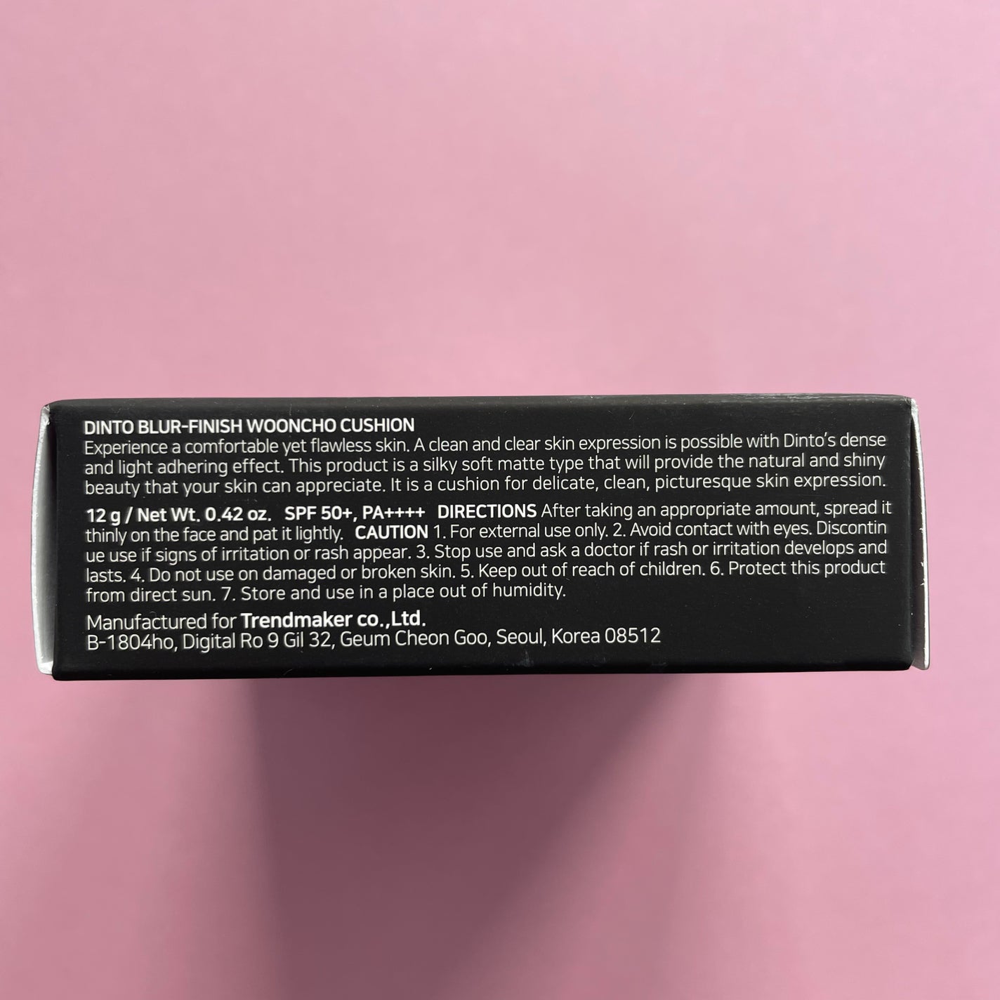 Dinto ブラー フィニッシュ マットクッションファンデーション/Dinto/クッションファンデーションを使ったクチコミ(3枚目)