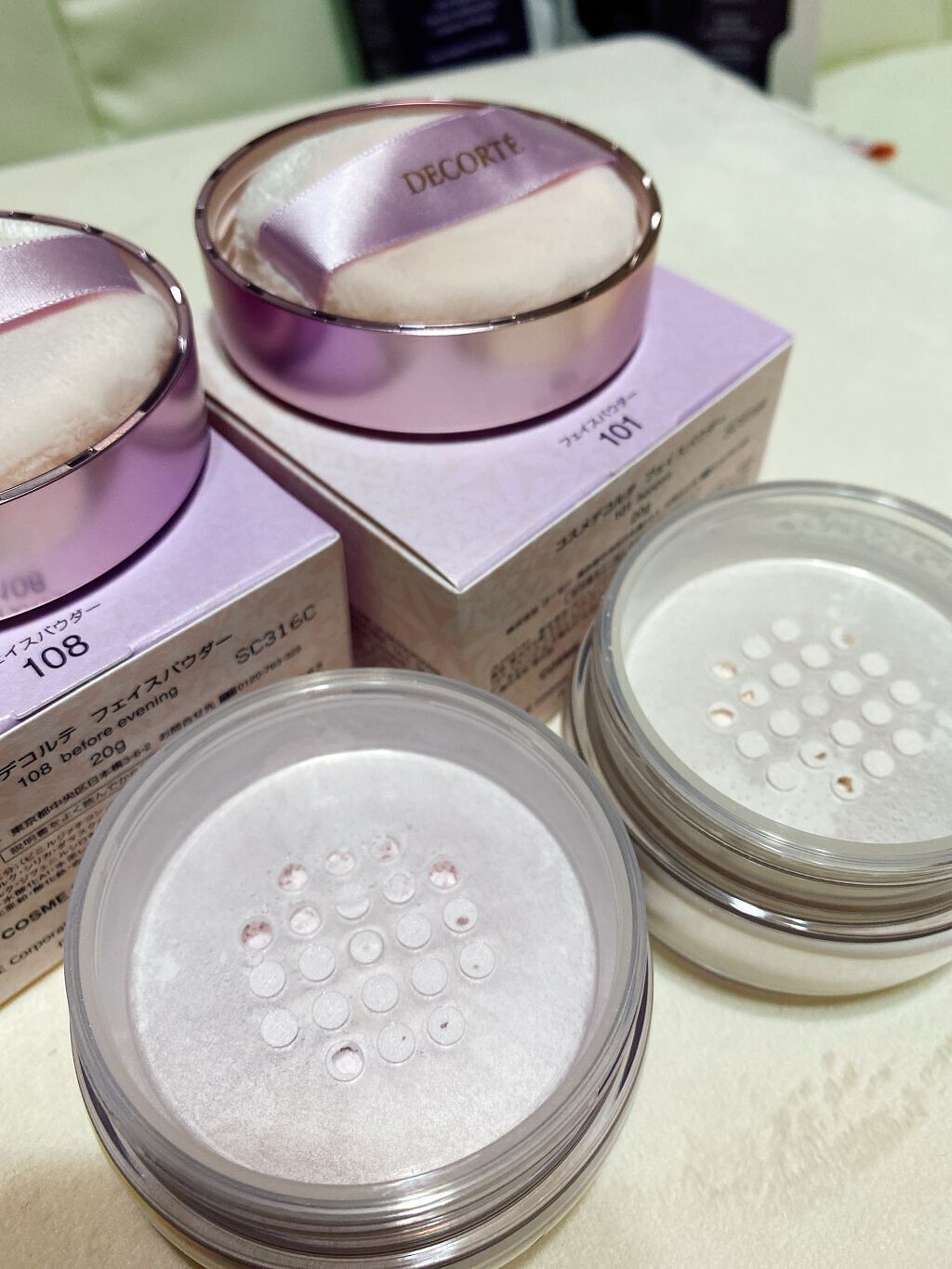 フェイスパウダー/DECORTÉ/ルースパウダーを使ったクチコミ（2枚目）