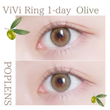 ViVi Ring 1day/OLENS/ワンデー（１DAY）カラコンを使ったクチコミ（1枚目）