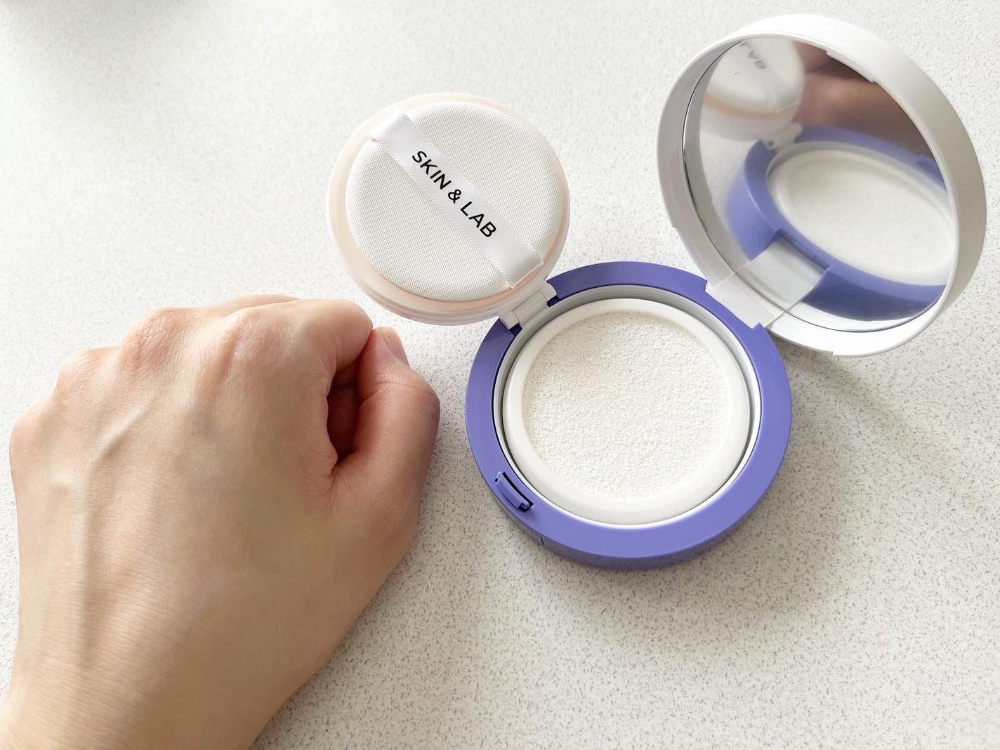 バリアダームマイルドサンクッション/SKIN&LAB/クッションファンデーションを使ったクチコミ(3枚目)