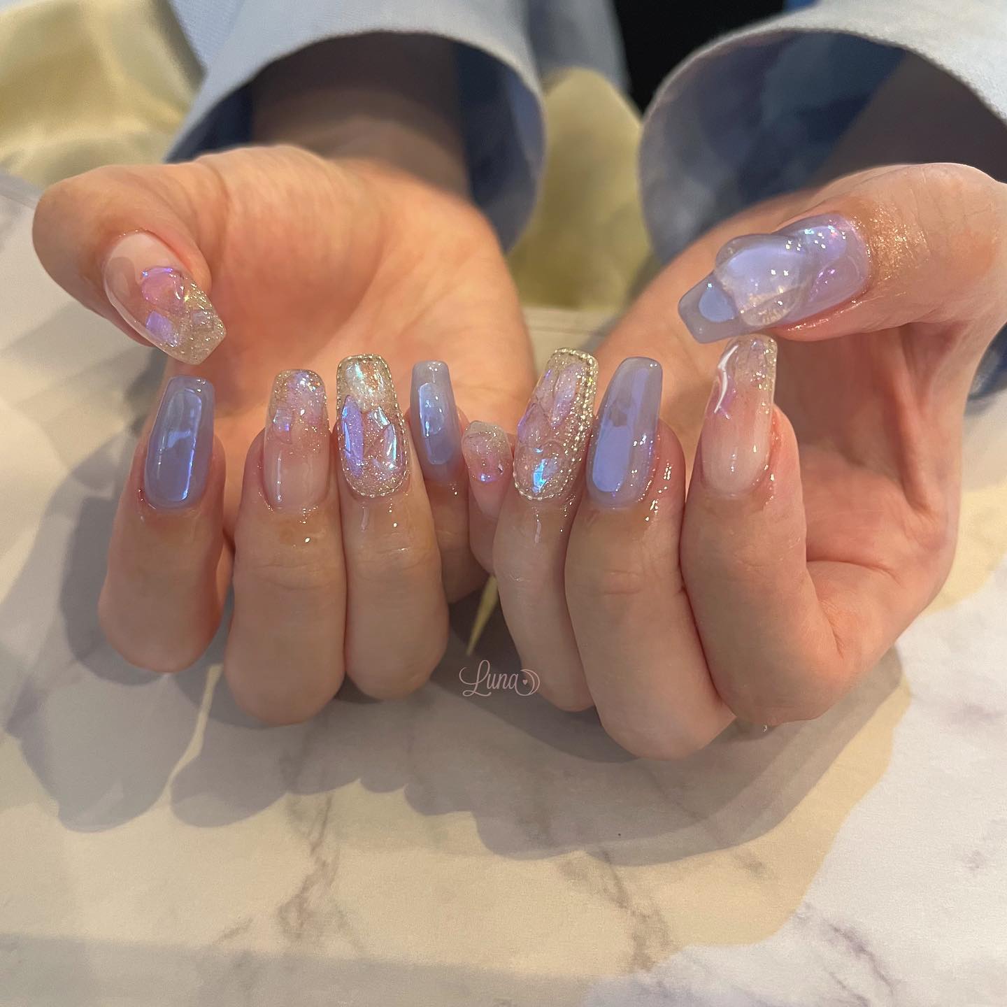 #ジェルネイル,#ワンカラーネイル,#ニュアンスネイル,#うるうるネイル,#ちゅるんネイル,#シンプルネイル,#パーツネイル,#透け感ネイル,#クリアネイル,#ぷっくりネイル,#ちぐはぐネイル,#韓国ネイル,#チークネイル,#うるつやネイル,#フレンチガーリーネイル,#埋めつくしネイル,#チークネイル,#パープルネイルのネイルデザイン