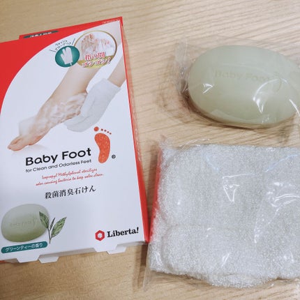 殺菌消臭石けん グリーンティーの香り/ベビーフット/ボディ石鹸を使ったクチコミ(1枚目)