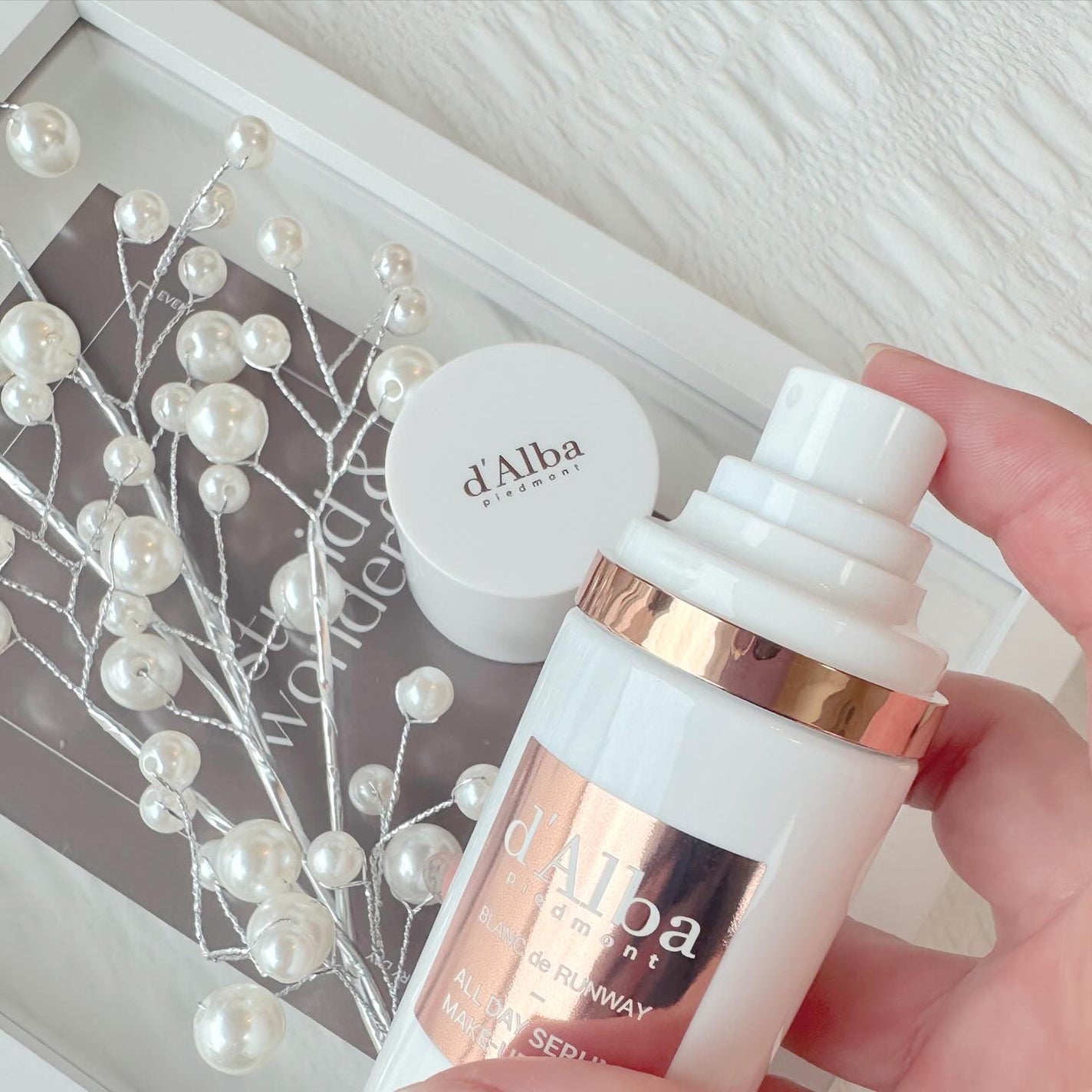 オールデイセラムメイクアップフィクサー/ダルバ/フィックスミストを使ったクチコミ(2枚目)