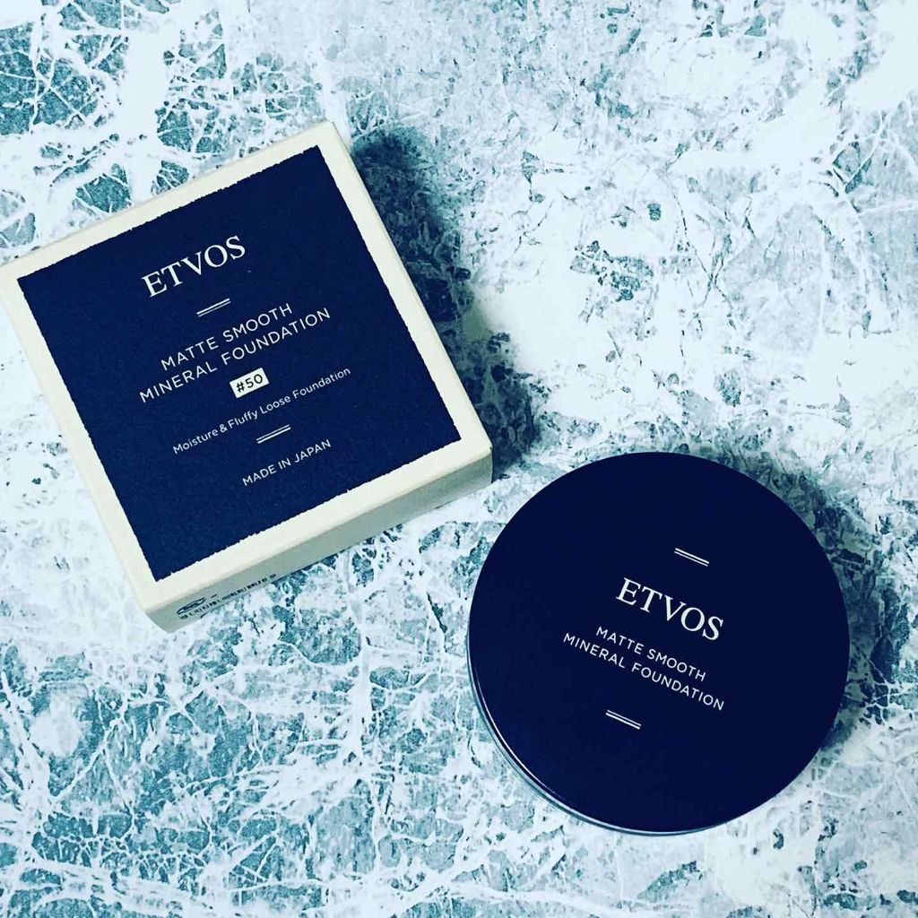 マットスムースミネラルファンデーション/エトヴォス/パウダーファンデーションを使ったクチコミ（1枚目）