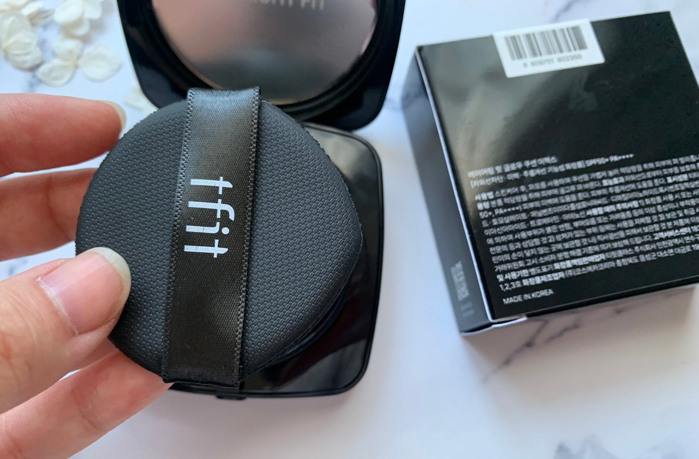 レイヤリングフィット グロークッションEX/TFIT/クッションファンデーションを使ったクチコミ(2枚目)