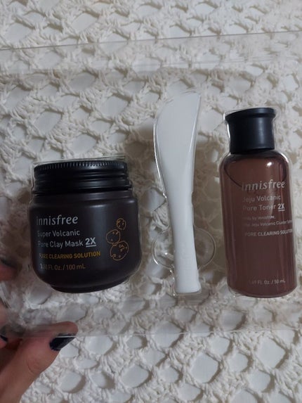 スーパーヴォルカニック ポア クレイマスク/innisfree/洗い流すパック・マスクを使ったクチコミ(2枚目)