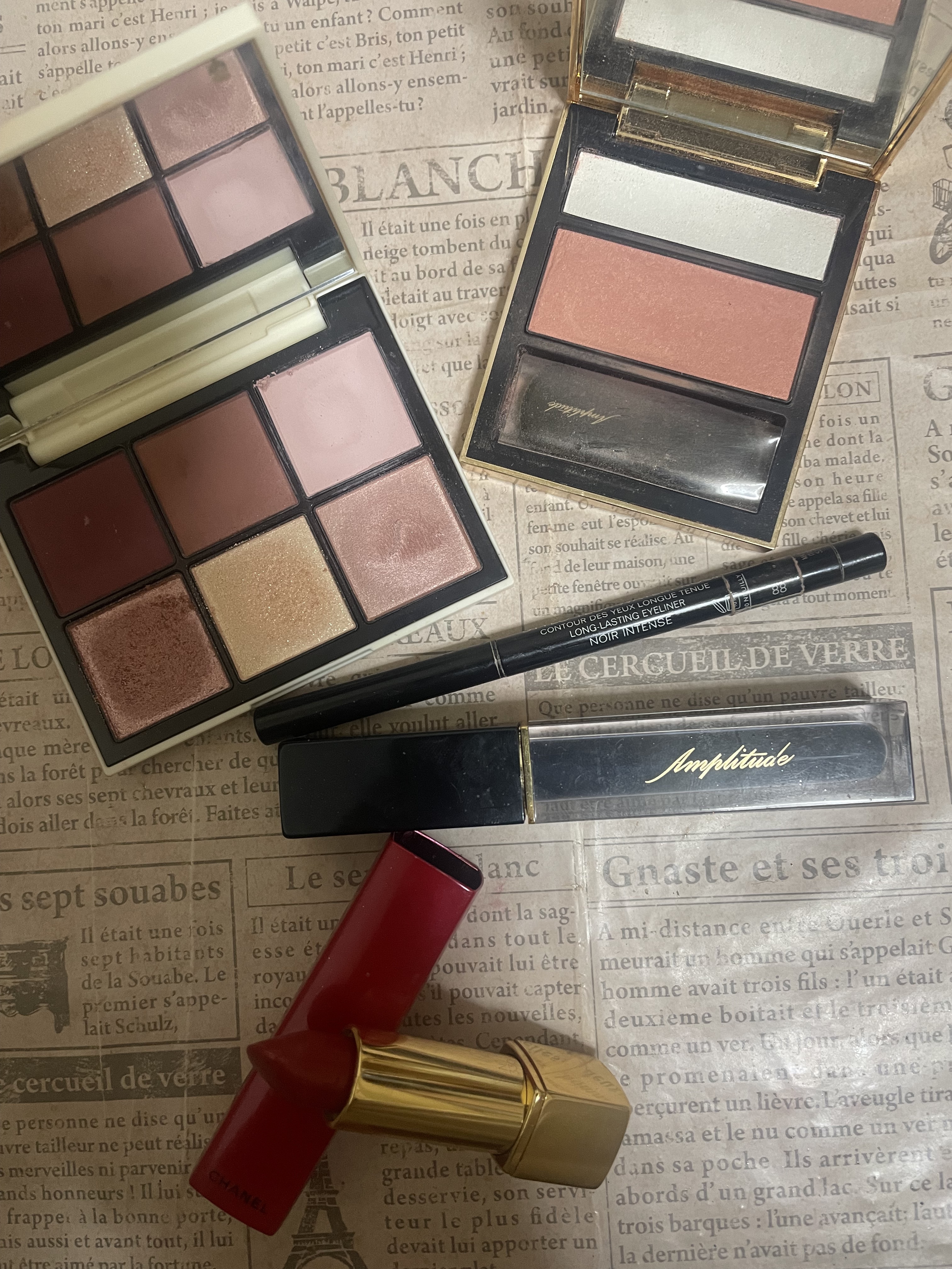 コンスピキュアス チークス 01 ナチュラルベージュ/Amplitude/パウダーチークを使ったクチコミ（1枚目）