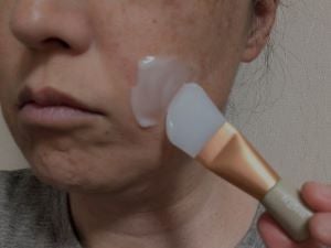 スリーピングマスク with CICA/b.glen/フェイスクリームを使ったクチコミ(2枚目)