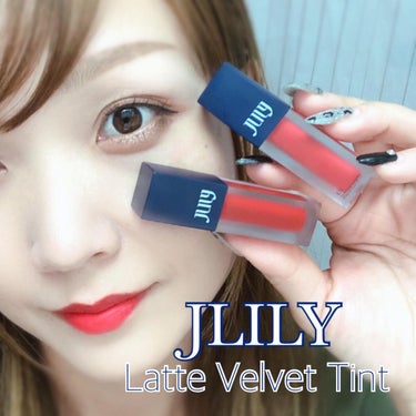 yui on LIPS 「ふわふわティント💋/JLILY　LATTEVELVETTINT..」（1枚目）