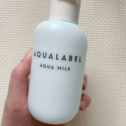 アクアミルク/アクアレーベル/乳液を使ったクチコミ(1枚目)