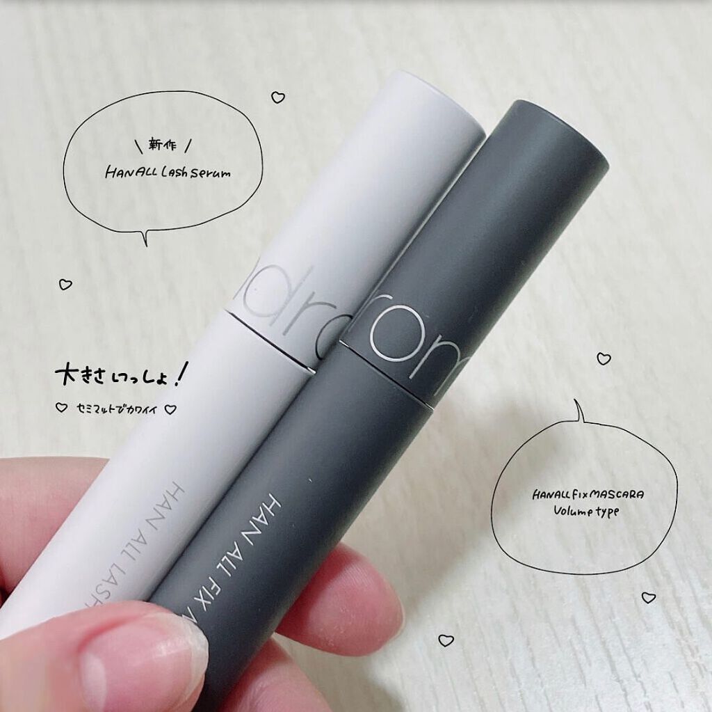 ハンオールラッシュセラム/rom&nd/まつげ美容液を使ったクチコミ(2枚目)