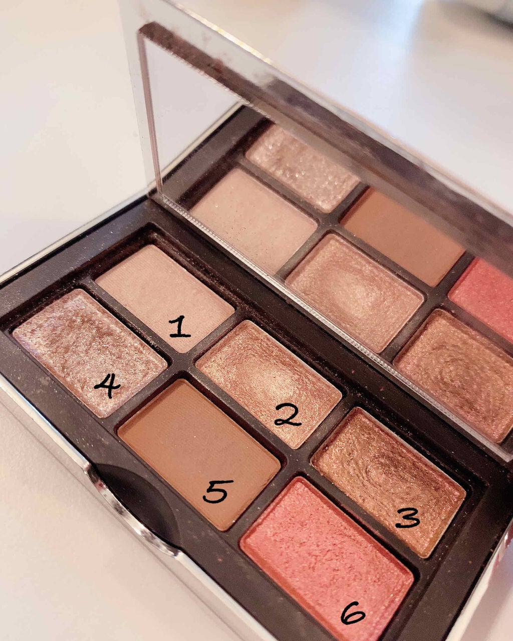 ナーズイスト ウォンテッド ミニアイシャドーパレット/NARS/アイシャドウパレットを使ったクチコミ(2枚目)