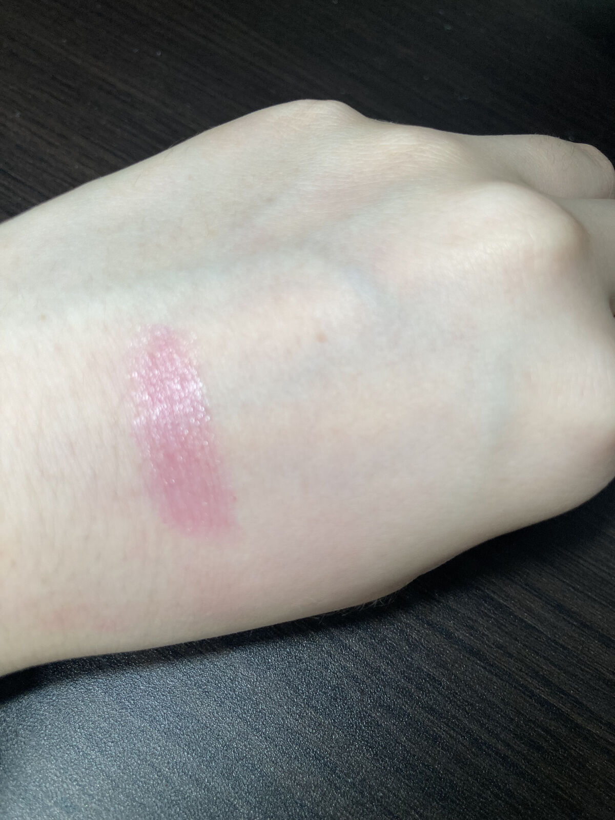 ラスティンググロスリップ PK1 ピンク系/CEZANNE/口紅を使ったクチコミ（3枚目）