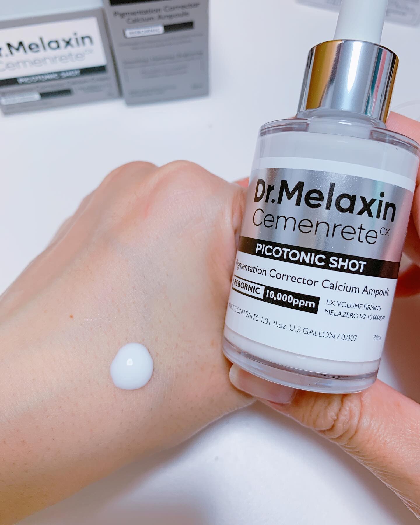 セメンリトピコトニックショットクリーム /Dr.Melaxin/フェイスクリームを使ったクチコミ（3枚目）