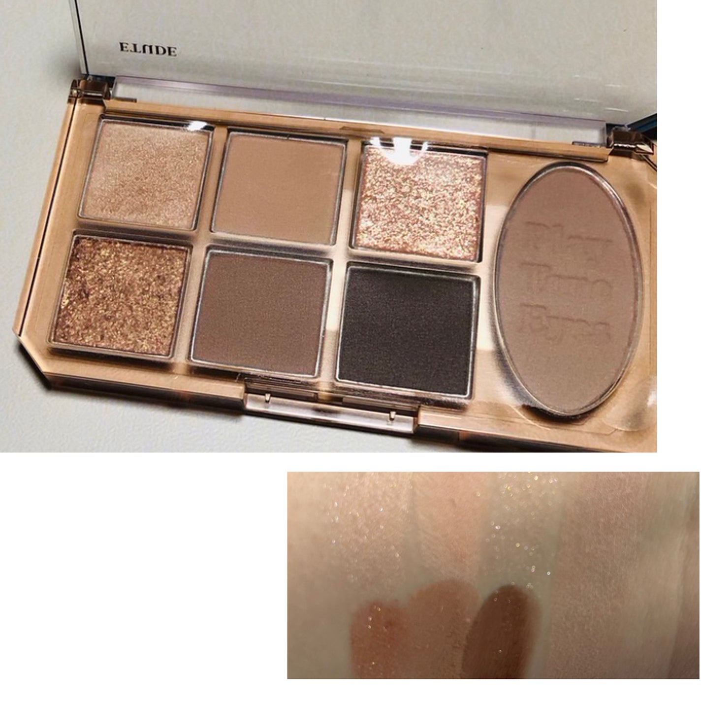 プレイトーンアイパレット/ETUDE/アイシャドウパレットを使ったクチコミ(2枚目)