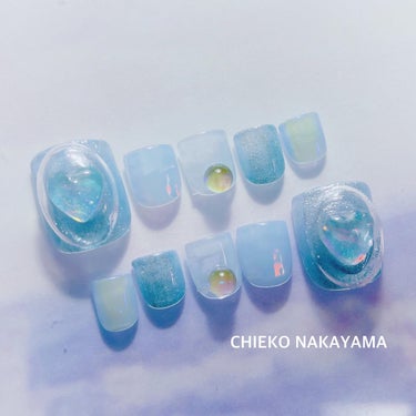 なかやまちえこ on LIPS 「NAILVENUS2022Summer⠀掲載ネイル💅⠀⠀@na..」（1枚目）