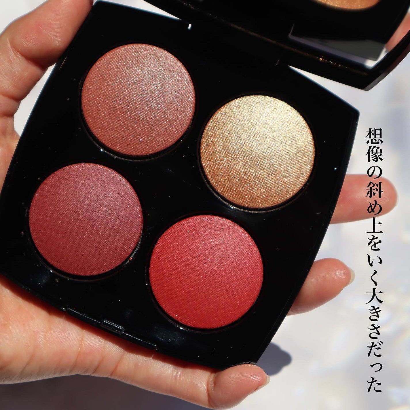 レ キャトル ルージュ ユー エ ジュ /CHANEL/アイシャドウパレットを使ったクチコミ(2枚目)