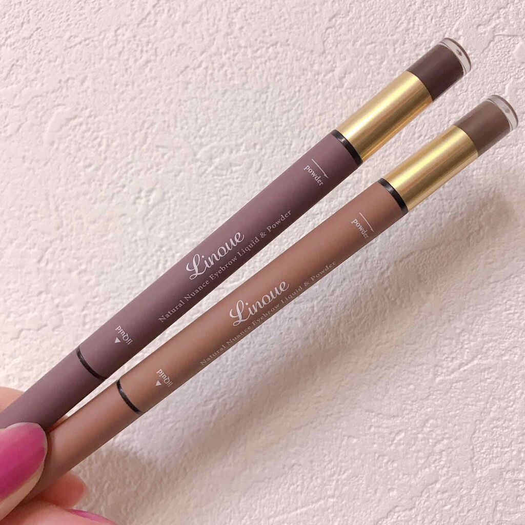 アイブロウL&P 01オリーブ NNLP-01/Linoue/パウダーアイブロウを使ったクチコミ（2枚目）