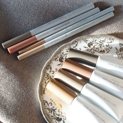 ハンオールブロウカラ/rom&nd/眉マスカラを使ったクチコミ(8枚目)