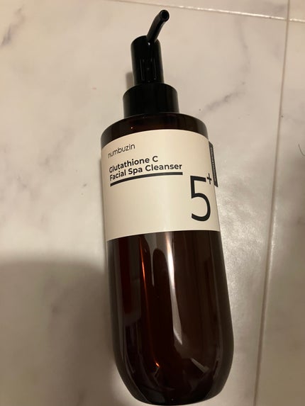 5番 白玉グルタチオンCアロママッサージクレンジング/numbuzin/オイルクレンジングを使ったクチコミ(1枚目)