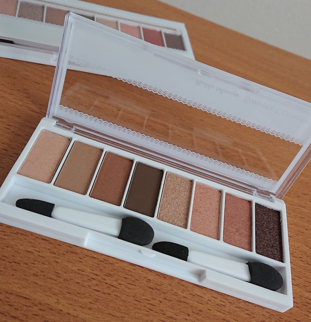 スイーツコレクション/マリブビューティー/アイシャドウパレットを使ったクチコミ（3枚目）