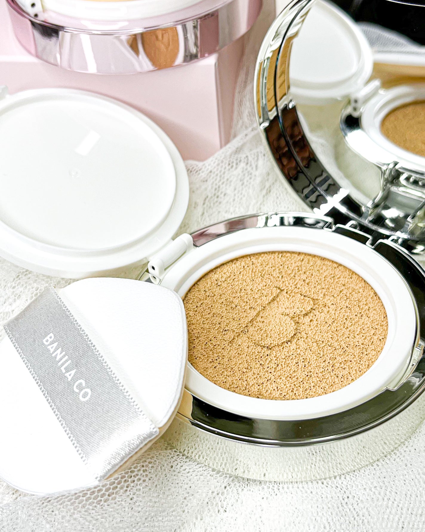 カバーリシャス アルティメット ホワイトクッション/BANILA CO/クッションファンデーションを使ったクチコミ(2枚目)