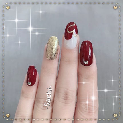 ネイル エナメル 572 レッド系/ちふれ/マニキュアを使ったクチコミ(2枚目)