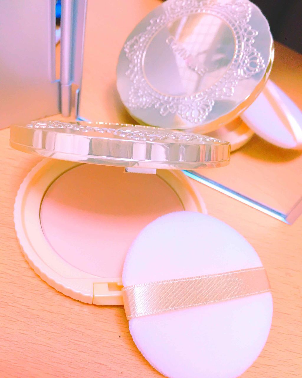 【旧品】マシュマロフィニッシュパウダー/キャンメイク/プレストパウダーを使ったクチコミ(1枚目)