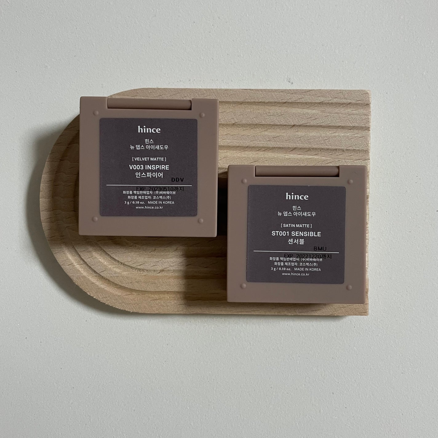 ニューデップスアイシャドウ/hince/単色アイシャドウを使ったクチコミ(5枚目)