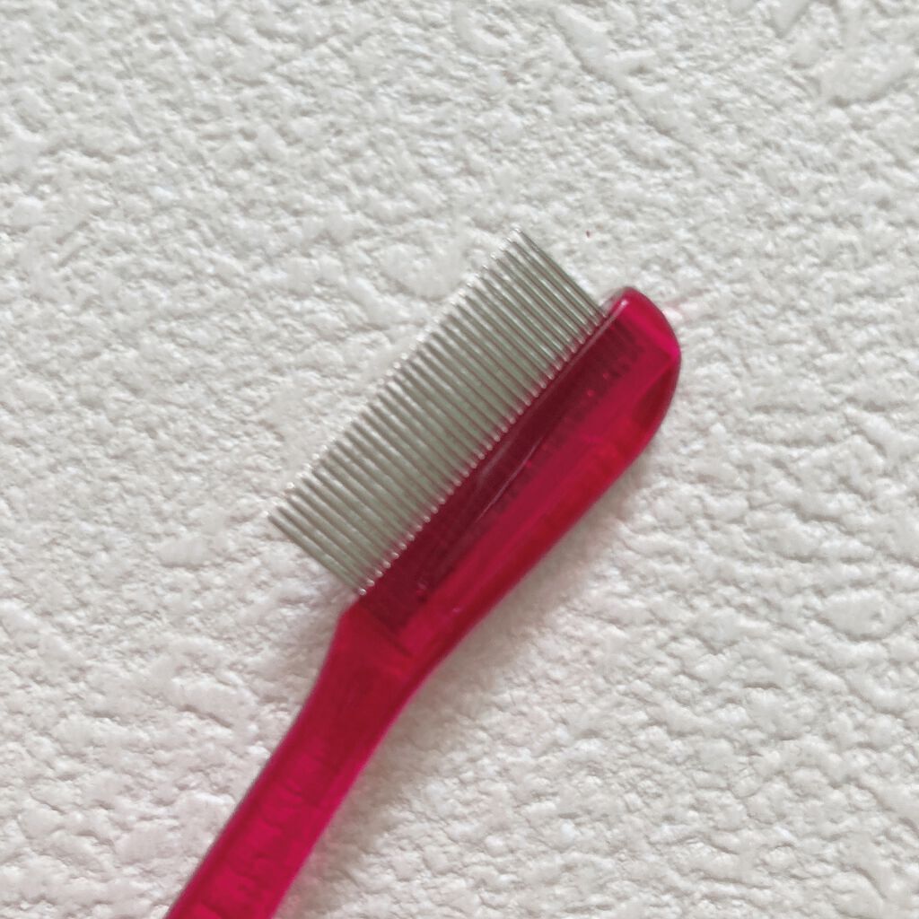 マスカラコーム メタルN(ナチュラル)/チャスティ/その他化粧小物を使ったクチコミ(3枚目)