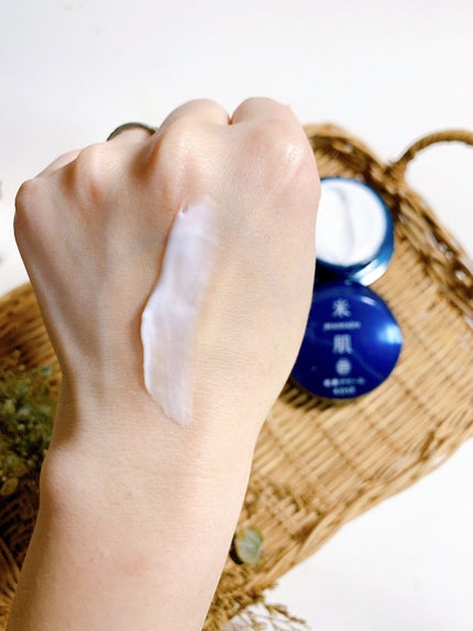 肌潤クリーム/米肌/フェイスクリームを使ったクチコミ(5枚目)