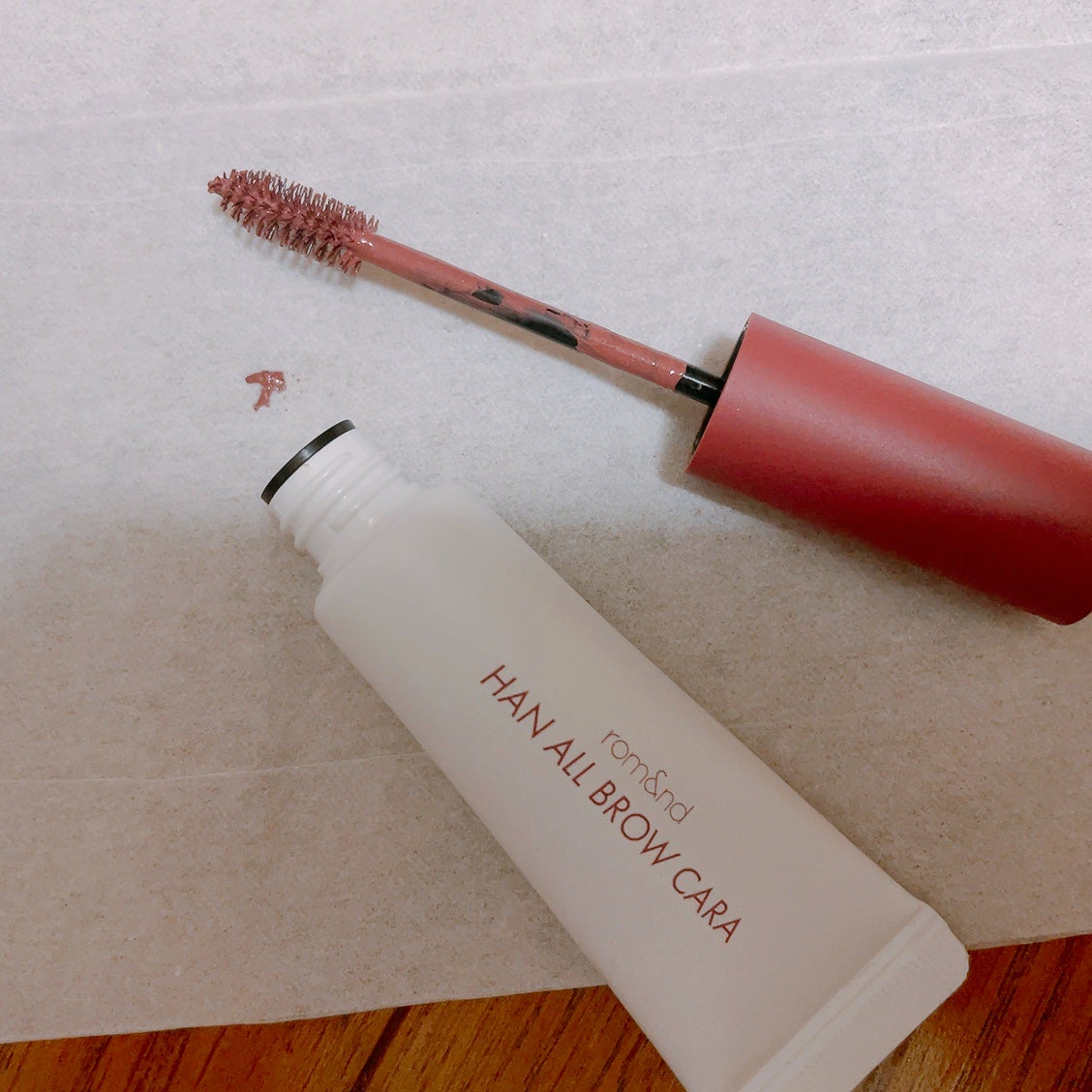 ハンオールブロウカラ/rom&nd/眉マスカラを使ったクチコミ(1枚目)