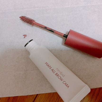 ハンオールブロウカラ/rom&nd/眉マスカラを使ったクチコミ(1枚目)