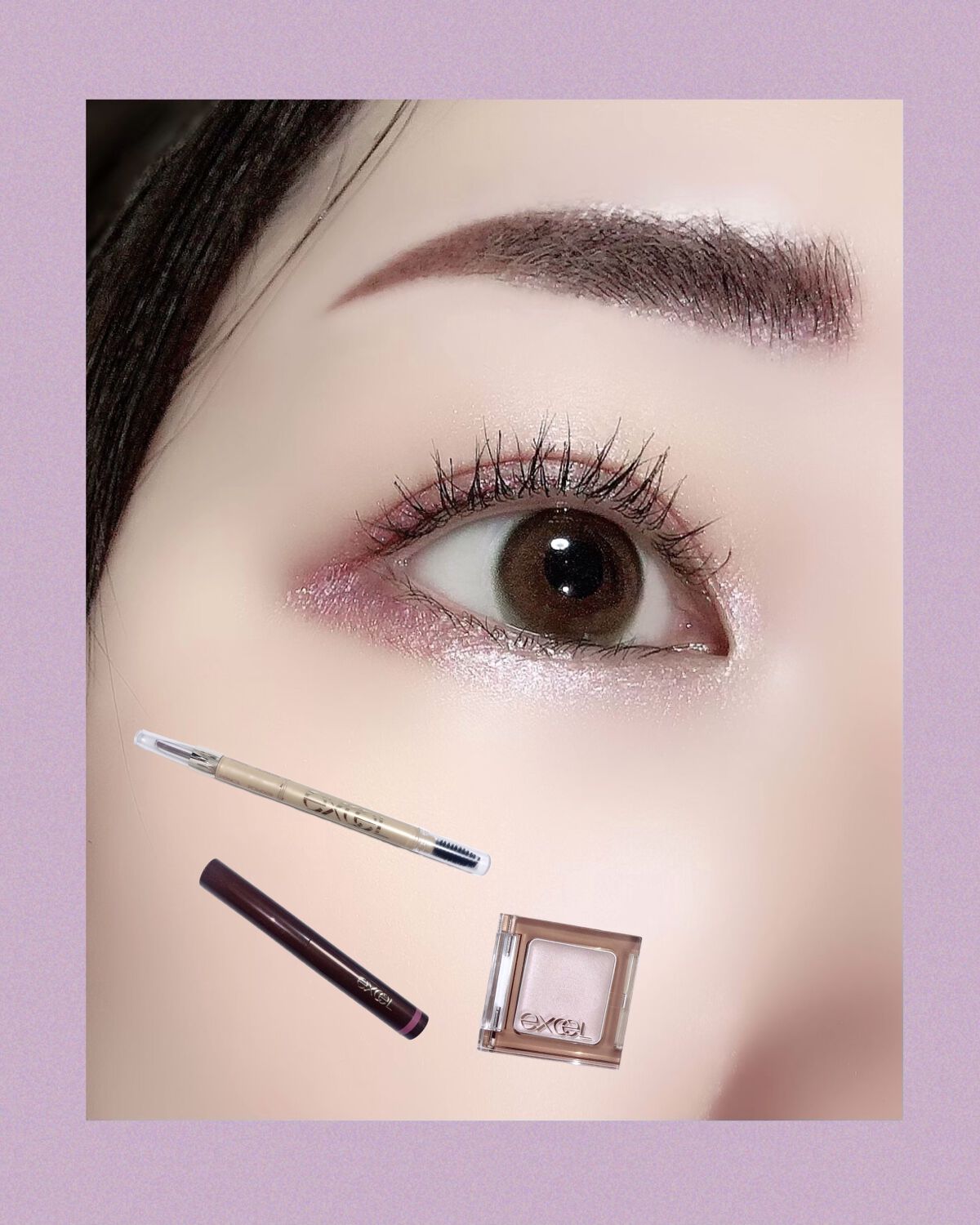 パウダー＆ペンシル　アイブロウＥＸ/excel/アイブロウペンシルを使ったクチコミ（1枚目）