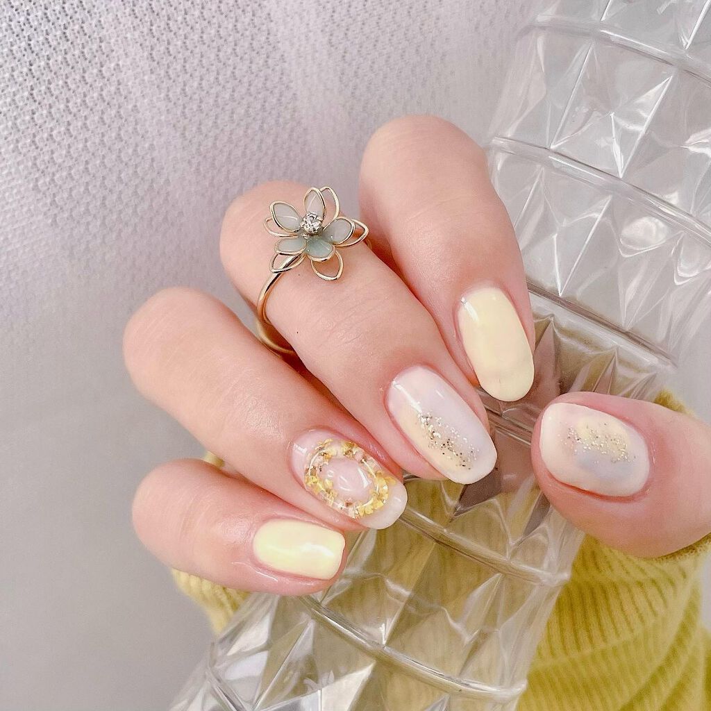 ウィークリージェル/HOMEI/ジェルネイル by 𝘼𝙮𝙪 ❦ 𝑆𝑒𝑙𝑓 𝑁𝑎𝑖𝑙