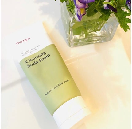 ソーダ洗顔料/manyo/洗顔フォームを使ったクチコミ(1枚目)
