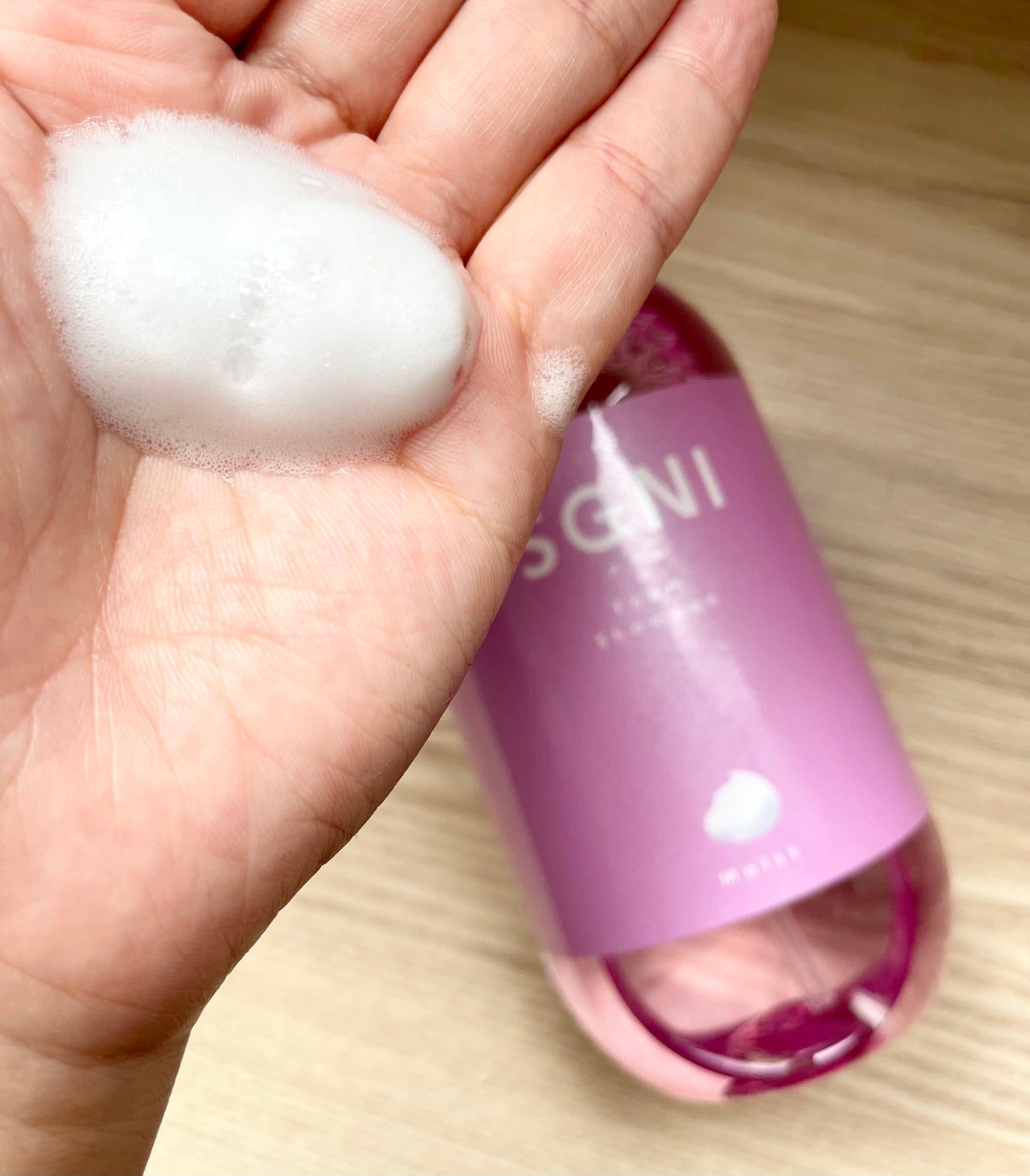 モイスト泡シャンプー〈フローラルムスクの香り〉/SGNI/市販シャンプーを使ったクチコミ(2枚目)