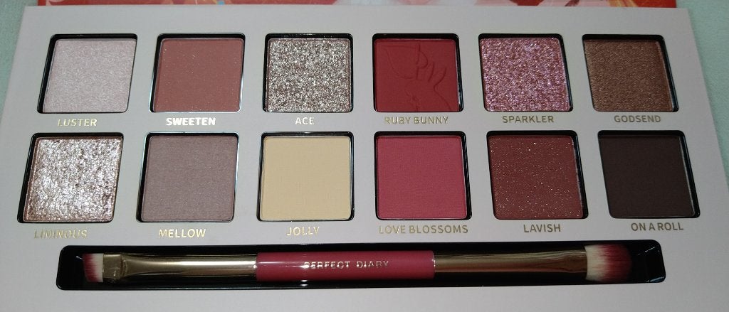 エクスプローラ12色 動物アイシャドウパレット/PERFECT DIARY/アイシャドウパレットを使ったクチコミ(3枚目)