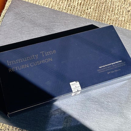 イミュニティタイムリターンクッション/Immunity Time/クッションファンデーションを使ったクチコミ(2枚目)
