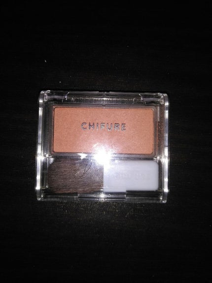 チーク カラー(ブラシ付)/ちふれ/パウダーチークを使ったクチコミ(1枚目)