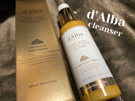 ホワイトトリュフリターンオイルクリームクレンザー/ダルバ/クレンジングを使ったクチコミ(1枚目)
