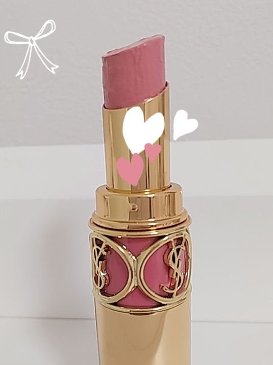 ルージュ ヴォリュプテ シャイン/YVES SAINT LAURENT BEAUTE/口紅を使ったクチコミ(1枚目)